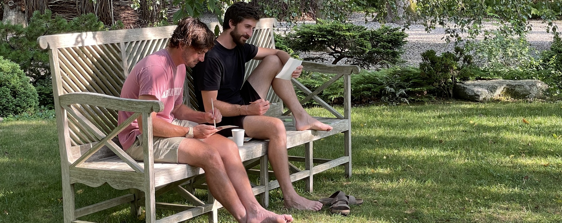 June Evening Painting